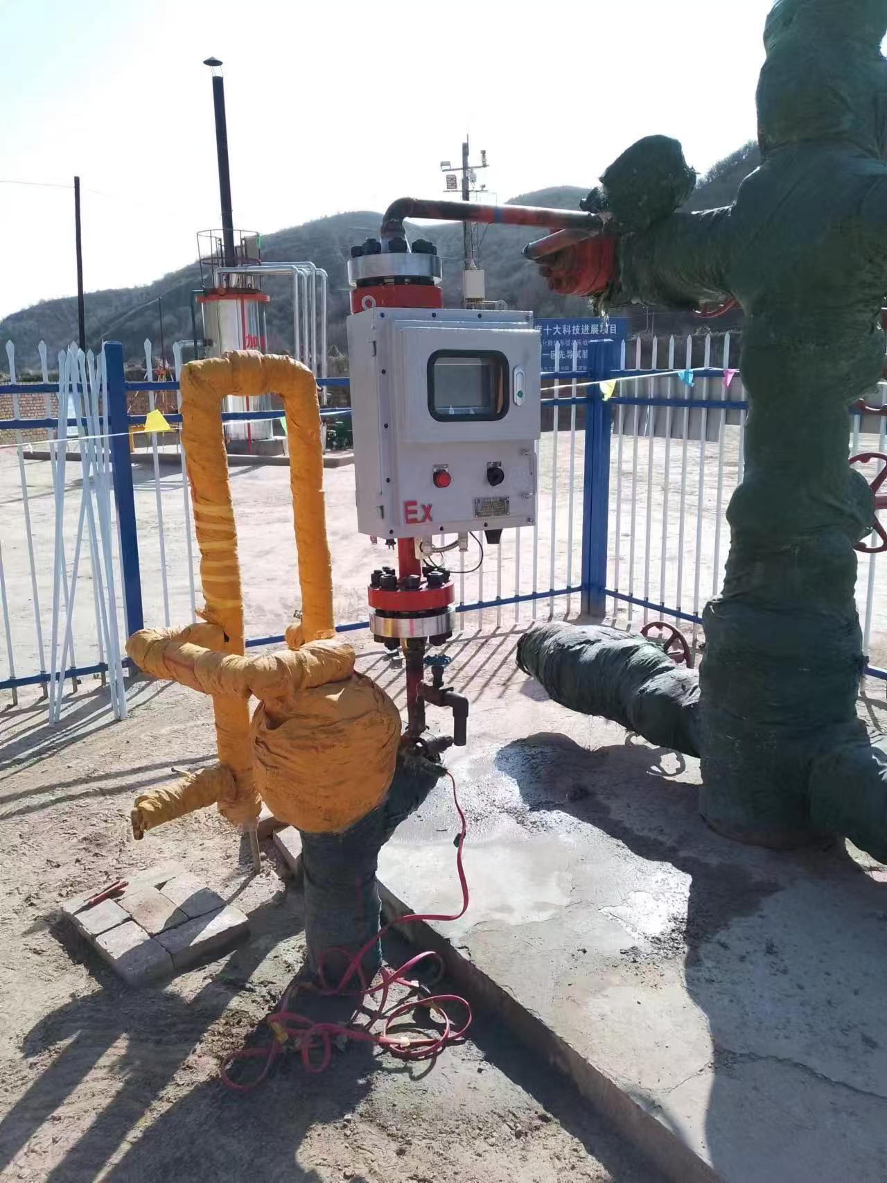 長慶油田現(xiàn)場安裝微泡驅檢測裝置